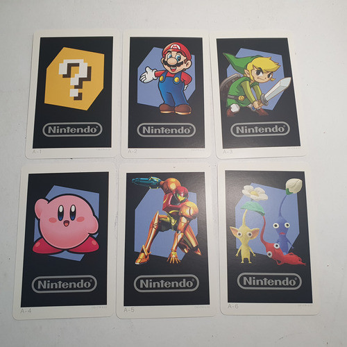 Lote X6 Tarjetas Ar Cards Para Nintendo 3ds - Outlet 1