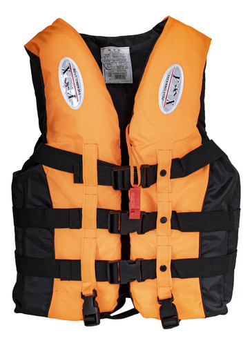 Chaleco Salvavida Ajustable Xxl Naranja 0