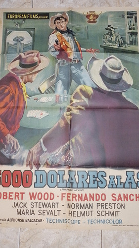 Poster Pelicula * 5000 Dolares Al As - Año 1965 - Western 0