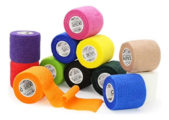 Ok Tape Vendajes Cohesivos Autoadherentes  12 0