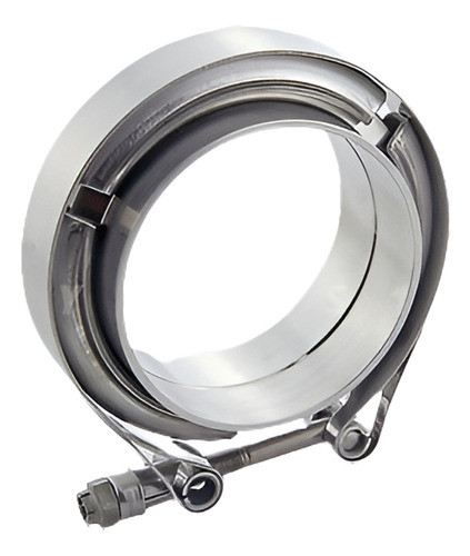 2,75  70mm V Banda Abrazadera Kit Dos Bridas 304 Acero Inoxi 0