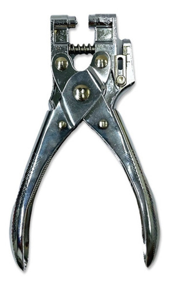 Pinza Doble Sacabocado Y Coloca Ojalillos 5mm +50 Ojalillos 0