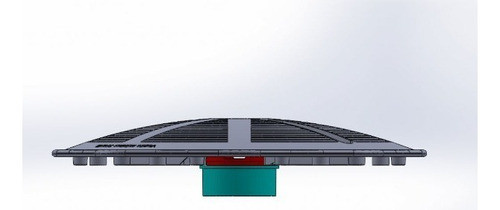 Ralo Dreno Fundo Para Piscinas Sobrepor 60 Mm Cinza Pooltec 1