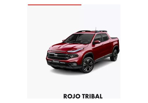 Color De Retoque Fiat Rojo Tribal Tricapa Fiat Toro 0