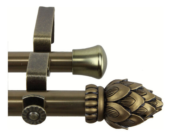 Rod Desyne 4707664 Bud Doble Barra Cortina 66 Por 120 Pulgad 0 Rod Desyne 4707664 Bud Doble Barra Cortina 66 Por 120 Pulgad 0