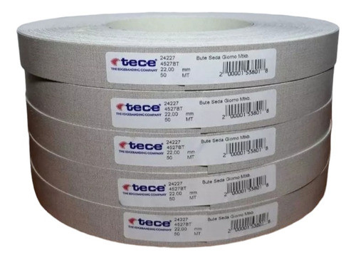 Tapacanto Melamina Seda Giorno De 22 Mm X 50 Mts C/pegamento 0