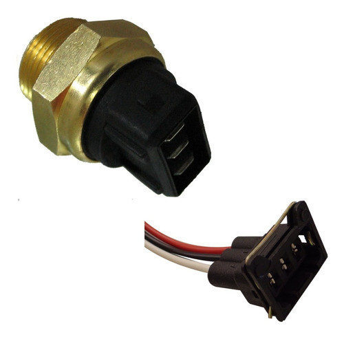 Kit Bulbo Y Ficha Electroventilador Vw Gol Sav Contry C/aire 0