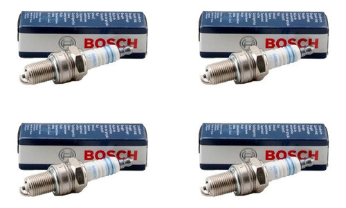 Combo Bujías Bosch X4 Chevrolet Spark 1.0 2009 1