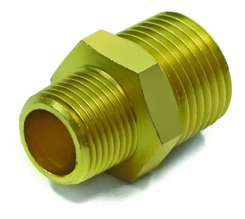 Niple. Roscas: 1/4 Bspt Y 1/8 Bspt. Latón 0