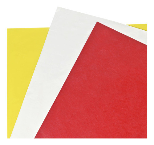 Papel Carbónico De Tela Rojo 45x56 - Goldin Papelería 0