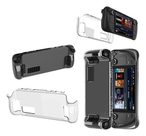 Capa Traseira De Proteção Em Tpu Para Steam Deck 0