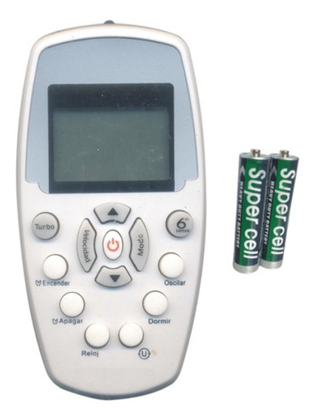Control Remoto A/acondicionado Sigma/whirlpool / Con Pilas 0