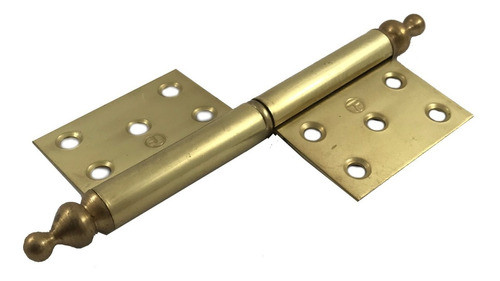 Bisagra Ficha Carpintero 2x5x2 Fumaca Bronceado Oro - 25 Uds 1