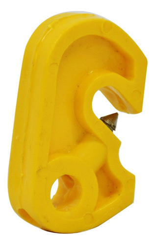 Mini bloqueador de disyuntores amarillo largo 55 mm 1