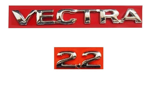 Emblema Vectra Gls E Emblema 2.2 Mpfi Cromado 1997 A 2001 1