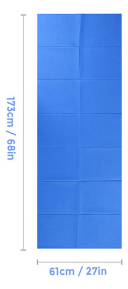 Esteira De Ioga Beach.68 Tapete De Viagem De Pilates Dobráve 1