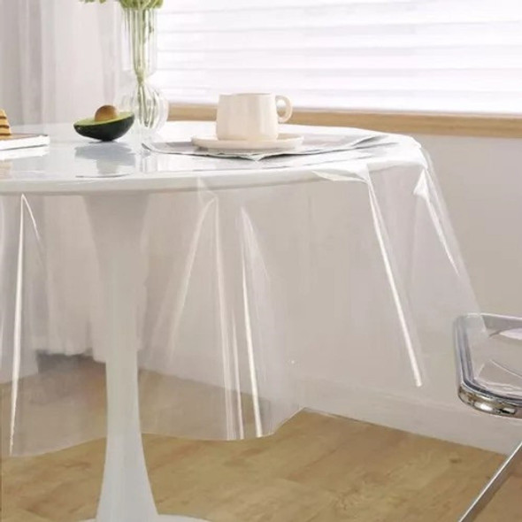 Cubremantel Protector Circular Transparente 180cm Pesado 1