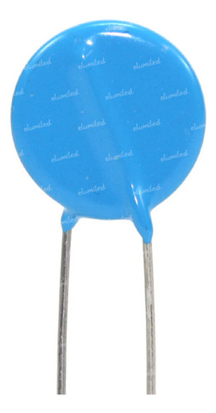 3 Varistores Vdr Oxido Metálico 14mm 175vac (14n271k) 0