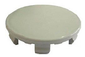 Sub Calota Centro Roda 55mm S/rebaixo Reta Pc Universal 0