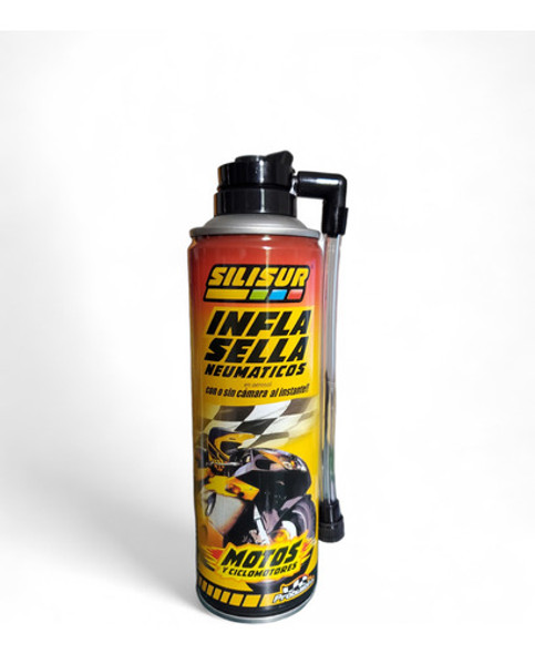 Inflador Sellador Neumaticos Bicicleta Atv Cuatriciclo 215g 0