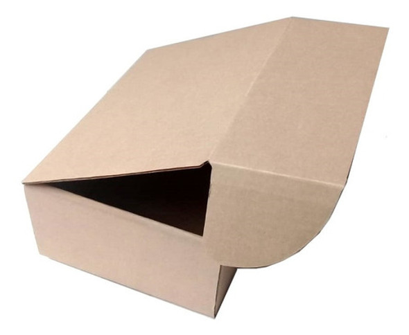 Caja Carton Packaging 12x11x5 Tapa Autoarmable 50 Unidades 0