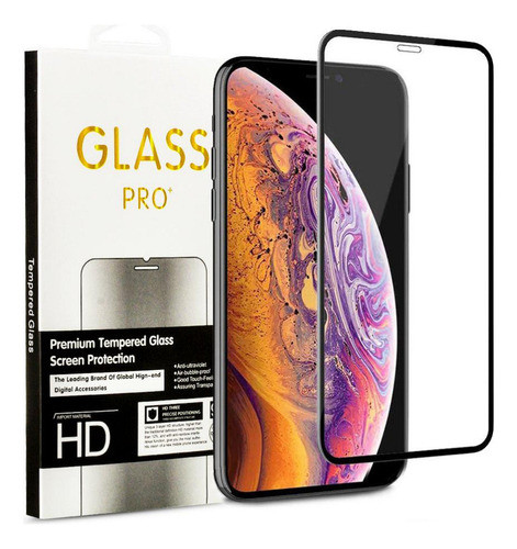 Protector De Pantalla Vidrio Templado iPhone XR / 11 - 9d 6d 1