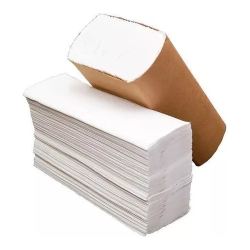 Toalla Intercalada Blanca Premium 20x24cm 2500 Unidades 0