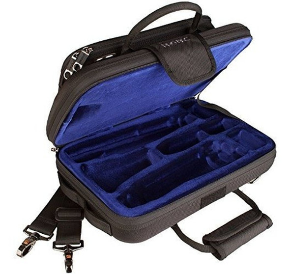 Pro Tec  Lux Pro Pac  Funda Para Clarinete Aleman Negro 1