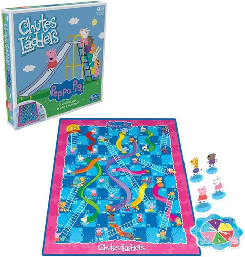 Jogo Peppa Pig - Chutes And Ladders F2927 - Hasbro 0