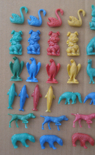 Set 40 Figuras Miniaturas Monocromáticas Huevo Felfort Jack 1