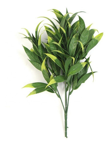 Ramo Vara Hoja Mixta Planta Artificial Decoracion 0