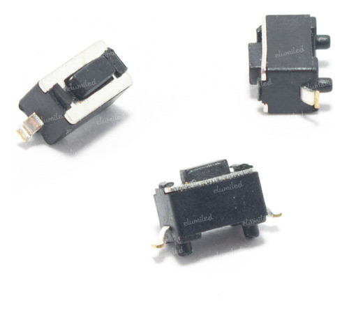 10 Pulsadores Tact Switch  6.0x3.5mm Smd X=4.3mm 0