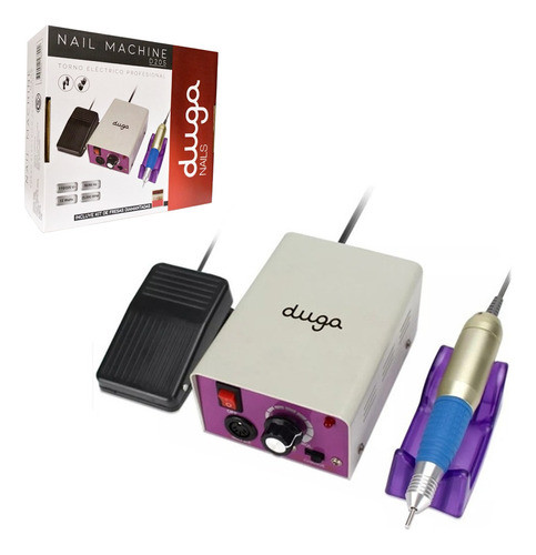 Kit Para Pedicuria Profesional Torno Duga + Cabina Belprof 1