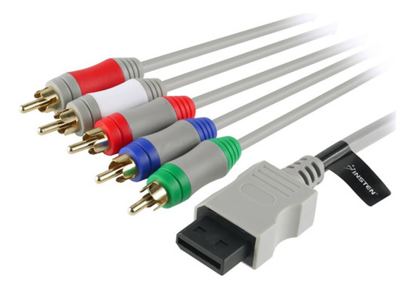 Audio Video Cable Compatible Con Nintendo Wii / Wii U 0