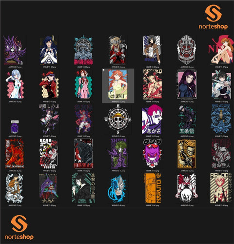 Animes Mais De 300 Vetores Editaveis 1