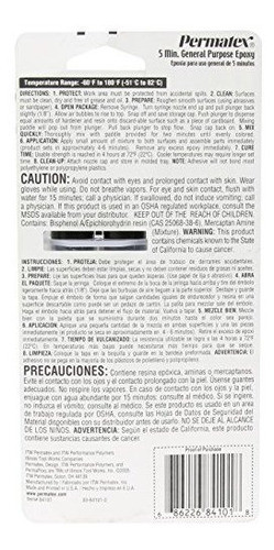 Permatex 84101 Permapoxy Epoxi 1