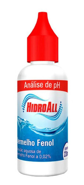 Refil Vermelho Fenol Análise De Ph 23ml - Hidroall 0