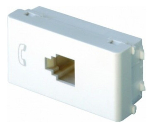 Modulo Enchufe Toma Telefonico Reggio   X 6 Uni 0