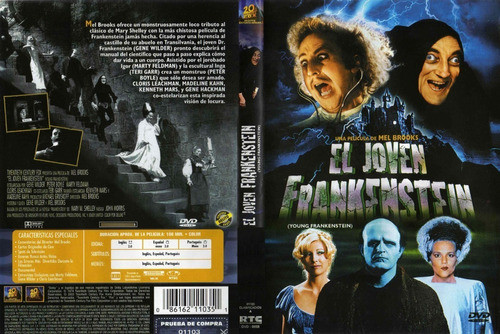 El Joven Frankenstein - Gene Wilder Dvd 0
