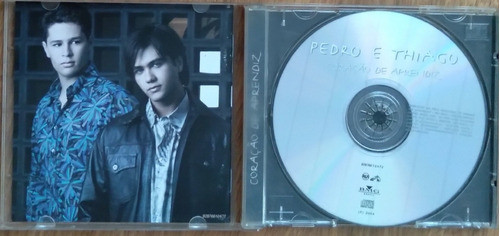 Cd Pedro E Thiago Coração De Aprendiz / Gr Bmg / Vírus Amor. 1