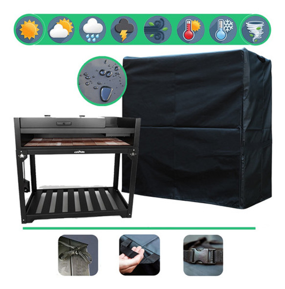 Funda Parrilla Compatible Lona Impermeable Asaparri Chulengo 0