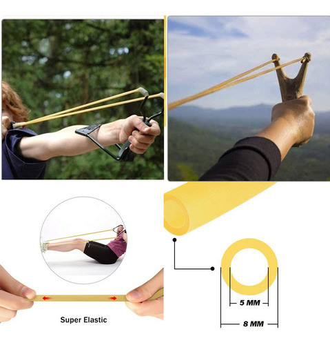Tubo De Goma Para Honderas-gomeras 30 Pares (60 Unidades) 1
