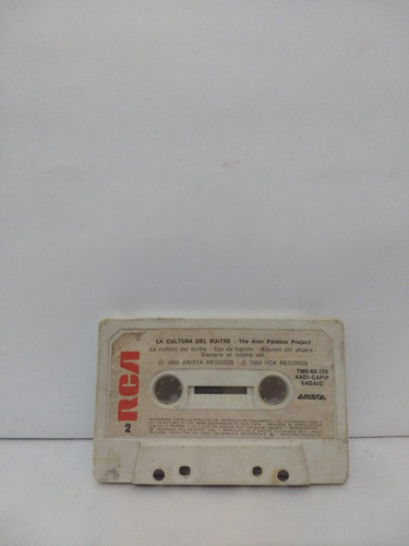 Alan Parsons - La Cultura Del Buitre - Cassette, Rca - Ar 1