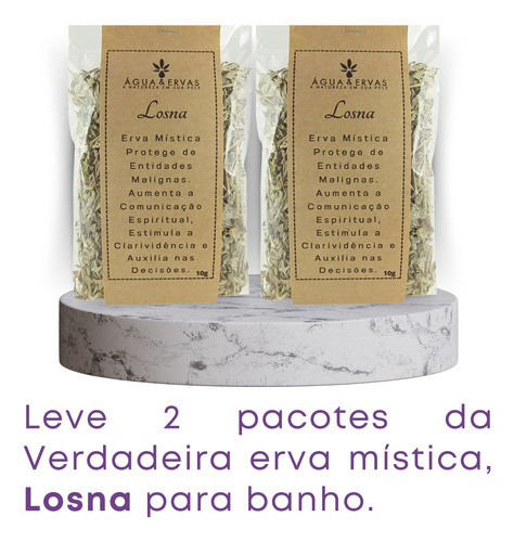Erva De Banho E Defumação | Losna Mistica Limpeza - 2pacotes 1