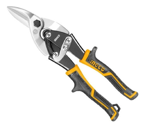 Tijera De Aviación Corte Derecho 250mm 10puLG Ingco 1