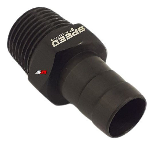 Espigão Niple Aluminio Rosca 3/8  Npt X Mangueira 3/8 (9mm) 0
