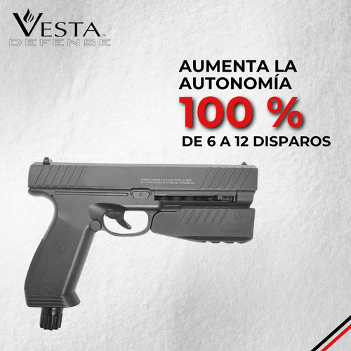 Cargador Rápido Pistola Disuasiva Vesta Pdw.50 Flashloader 1