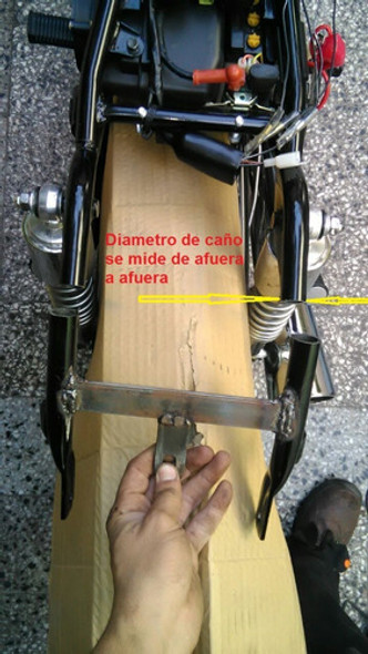 Colin/ Curva/ Chasis Cafe Racer Reforzado Twister 250 Honda 1