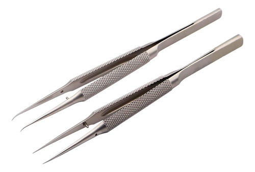 Pinza De Precision Recta De Acero Punta Fina 0