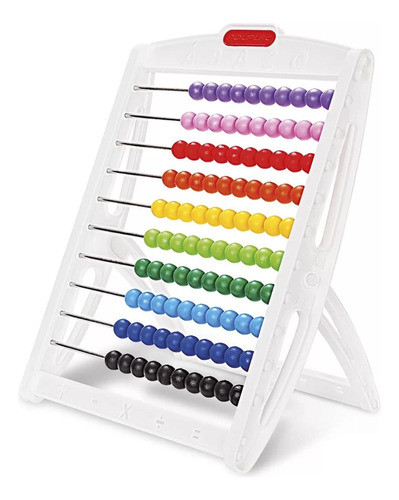 Ábaco Didático Aprende Brincando Poliplac Colorido 0